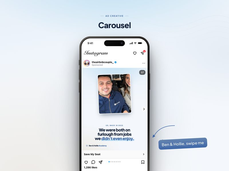Carousel preview